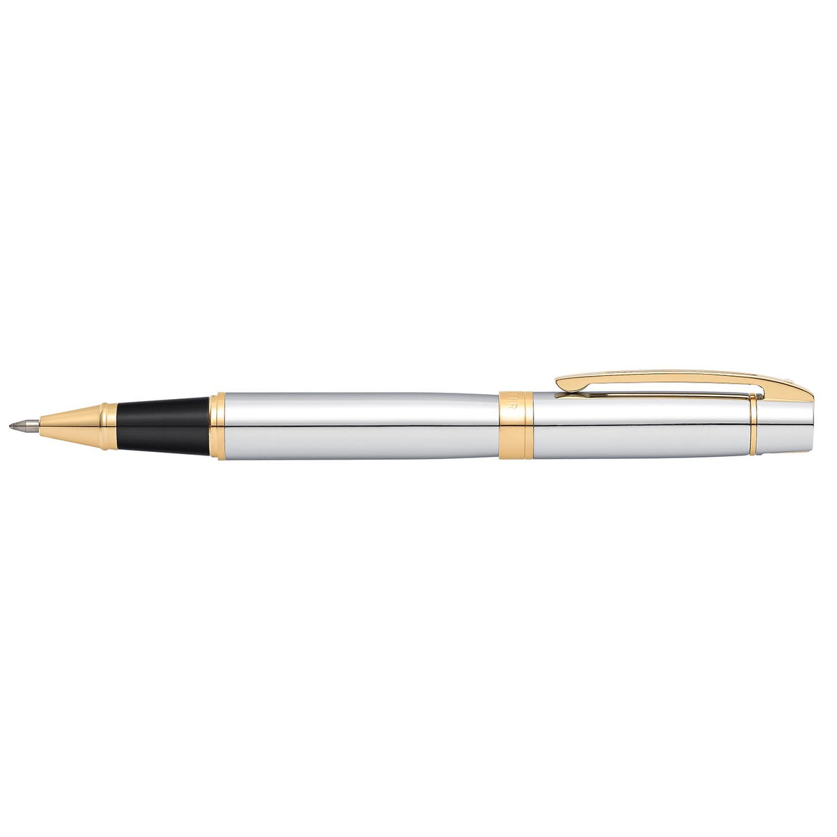 Sheaffer® 100 9370 Glossy Coffee Brown Ballpoint Pen With PVD Gold-Ton