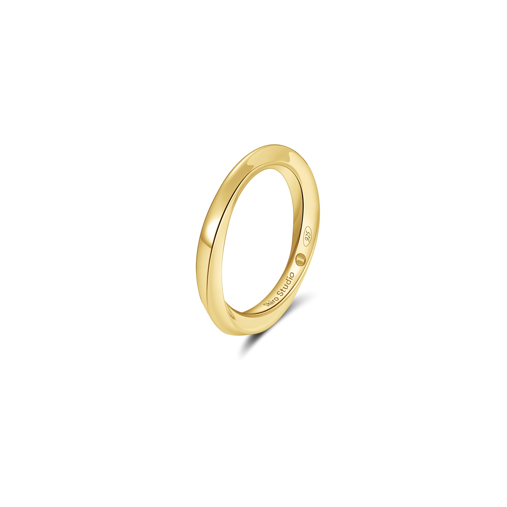 Infinity Ring - 18K Gold – Shiro Studio