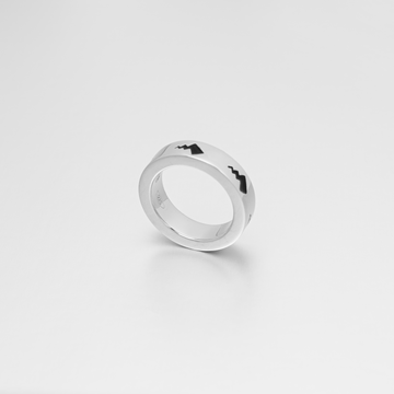 Silver Ball Ring – Lyon Pond Studio