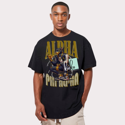 Alpha Phi Alpha Bootleg Graphic Tee - KIOKO