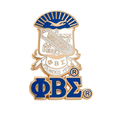 Phi Beta Sigma Crest Pin - KIOKO