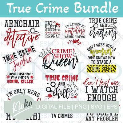 True Crime Bundle Digital File - KIOKO
