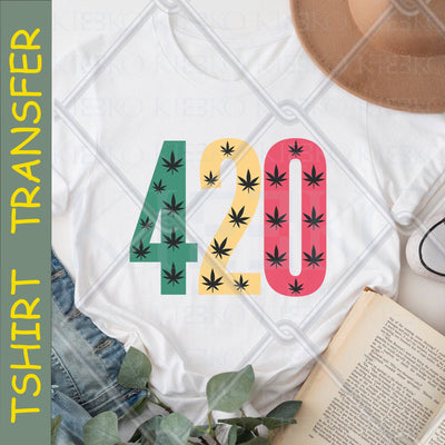 420 T-Shirt Transfer | KIOKO