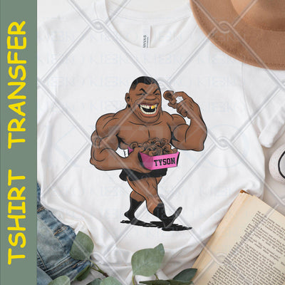 Tyson Boxing T-Shirt Transfer - KIOKO