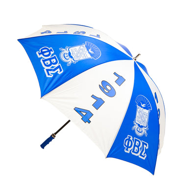 Phi Beta Sigma 60" Manual Umbrella - KIOKO