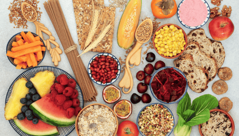 high-fiber diet