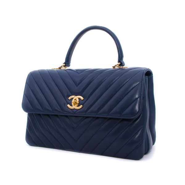 Chanel 21A Denim CC Small Bowling Bag, myGemma