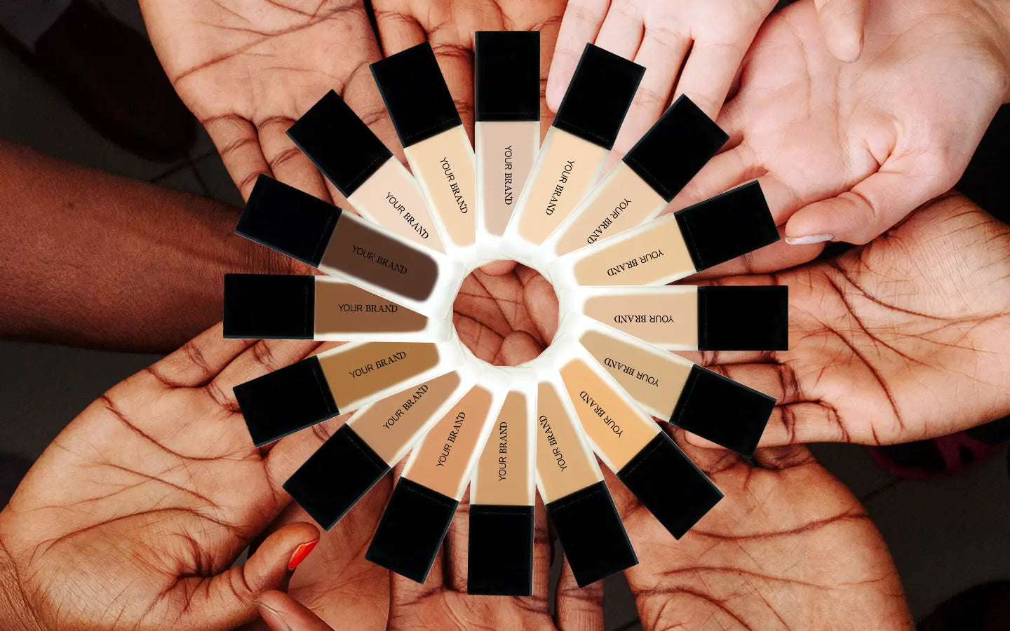Foundation with Your Brand Logo