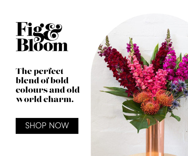 San Sebastian bouquet by Fig & Bloom