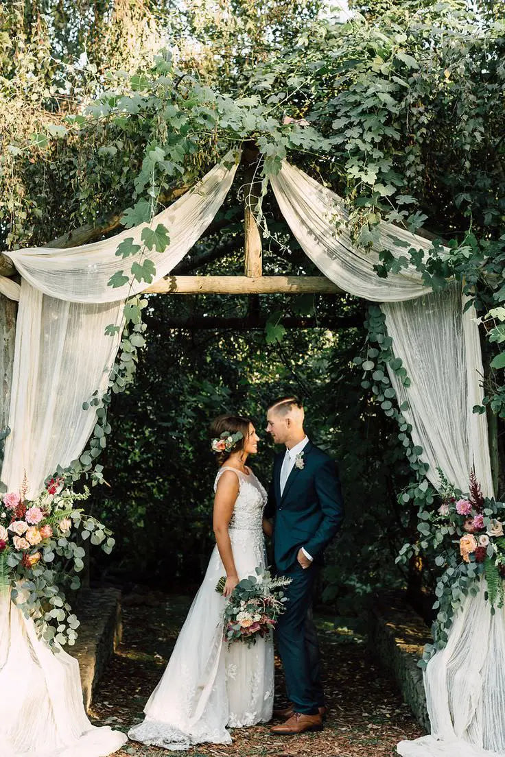 wedding flower arch