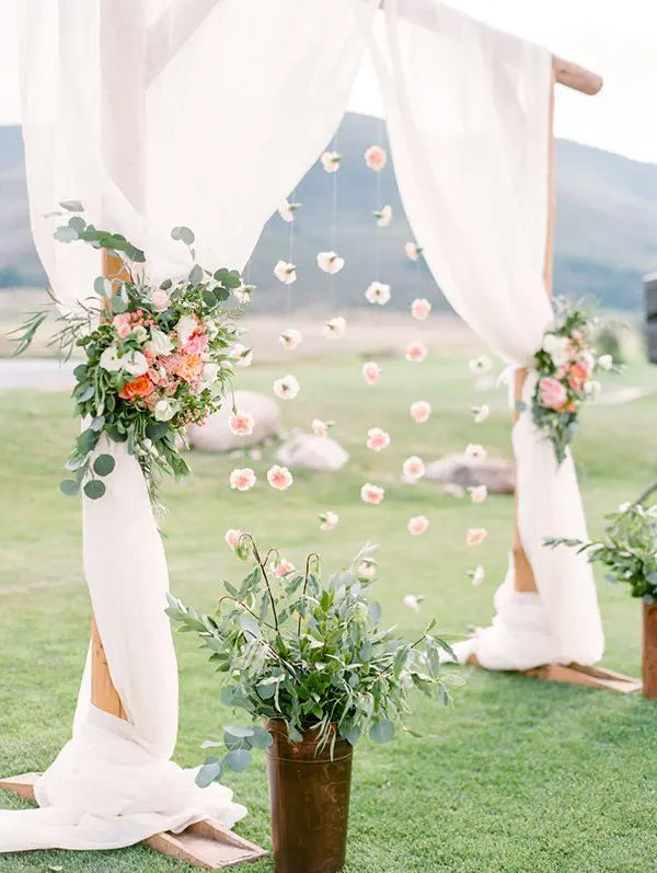 wedding flower arch