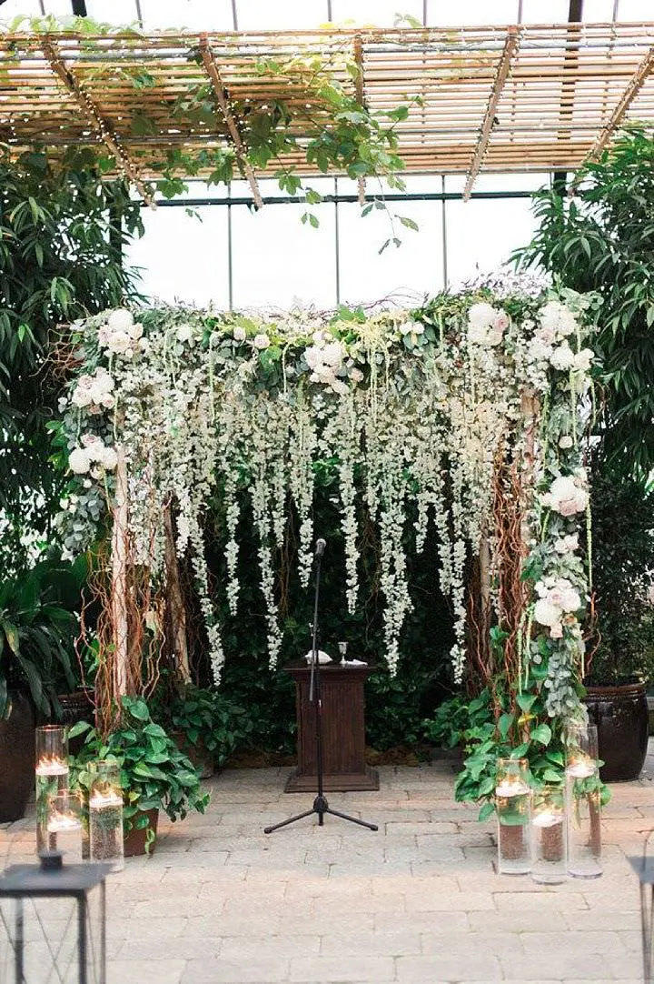 wedding flower arch