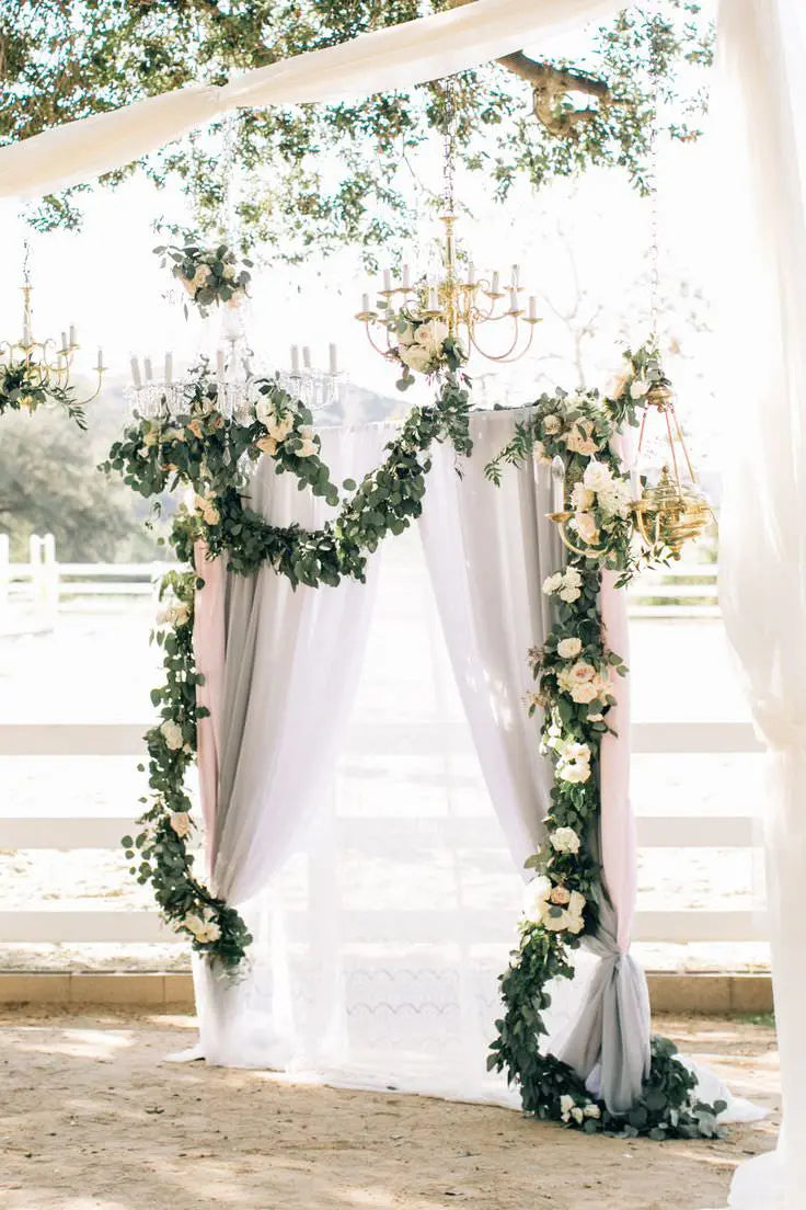 wedding flower arch