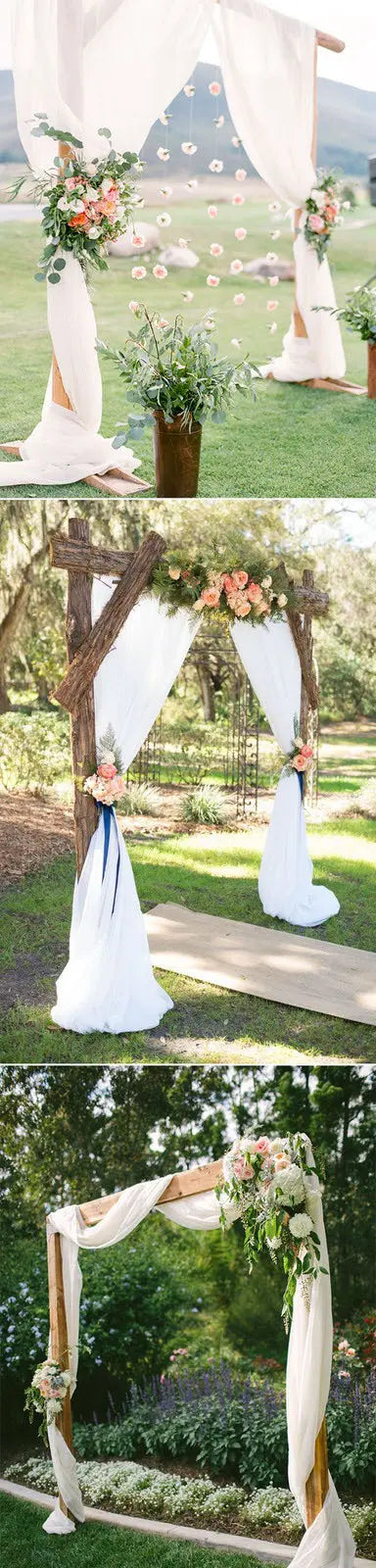 wedding flower arch