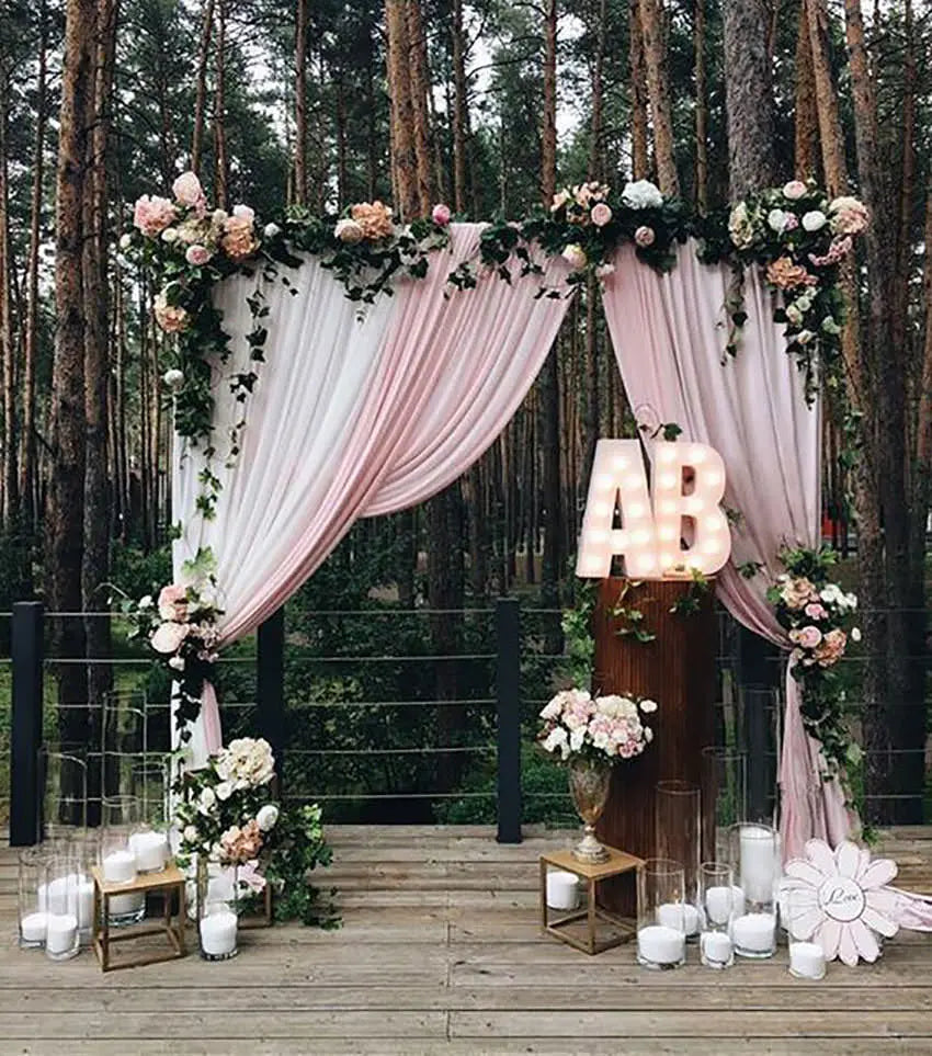 wedding flower arch