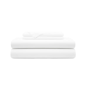 Helix Cotton Blend Sheet Set-white