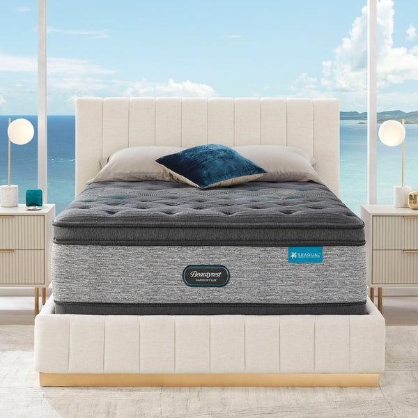 Beautyrest Harmony Lux Diamond Series Ultra Plush Pillowtop Mattress On Bed In Bedroom