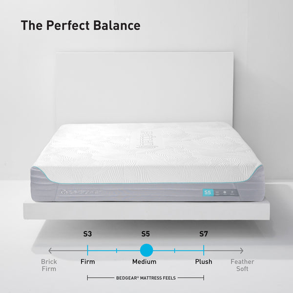 Bedgear S5 II Performance Mattress Comfort Level Medium