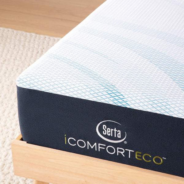 Serta iComfortECO Foam Medium Mattress Corner Detail