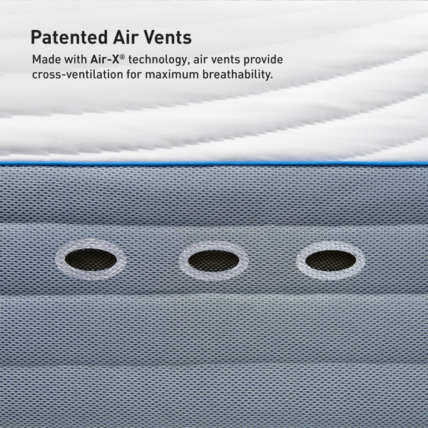 Bedgear H4 Medium Hybrid Performance Mattress Patented Air Vents