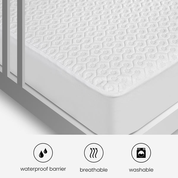 Bedgear Dri-Tec Performance Crib Mattress Protector - Image 6