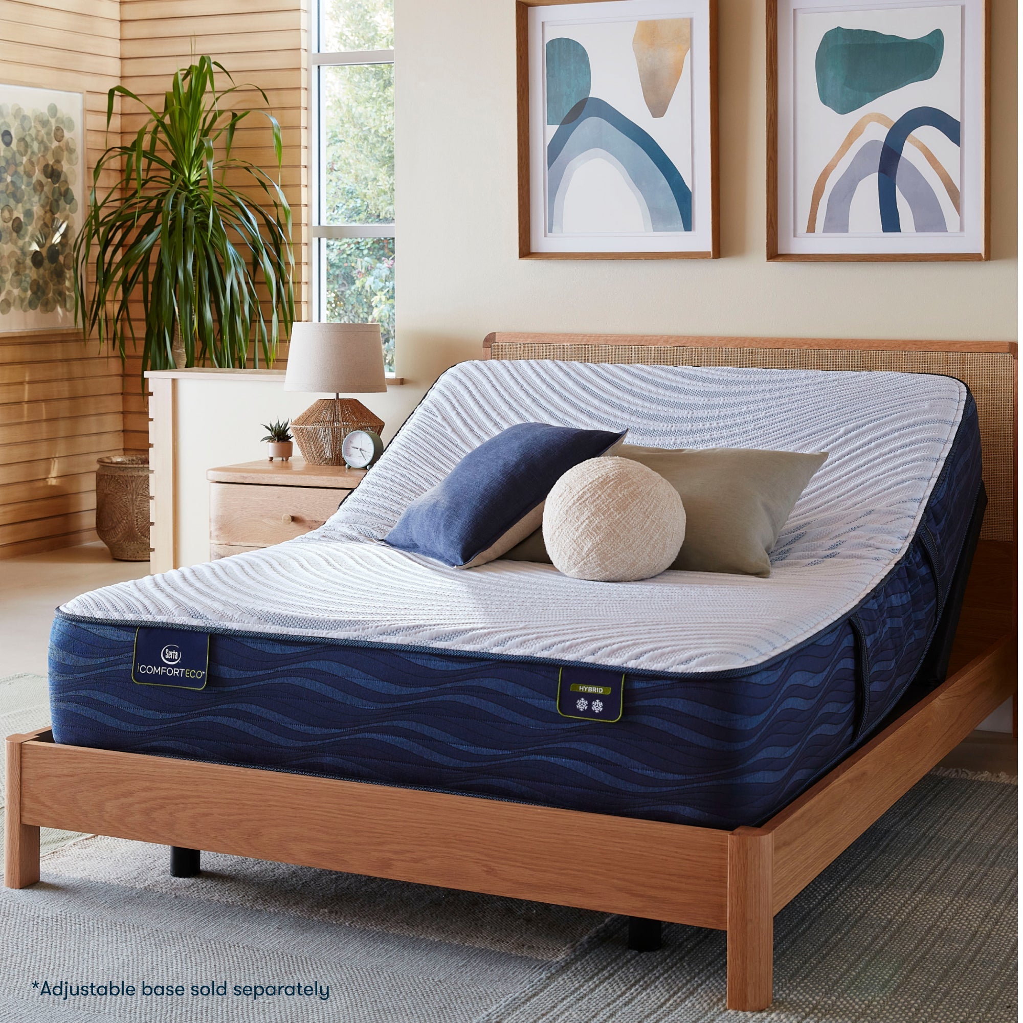 Picture of Serta iComfortECO Smooth Hybrid Plush Mattress