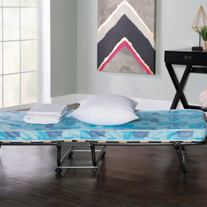 Roma Folding Bed with Mattress-Lifestyle