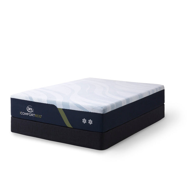 Serta iComfortECO Foam Firm Mattress On Box Spring