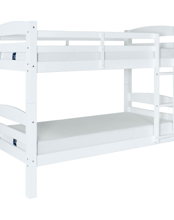 Levi Twin over Twin Bunk Bed in White