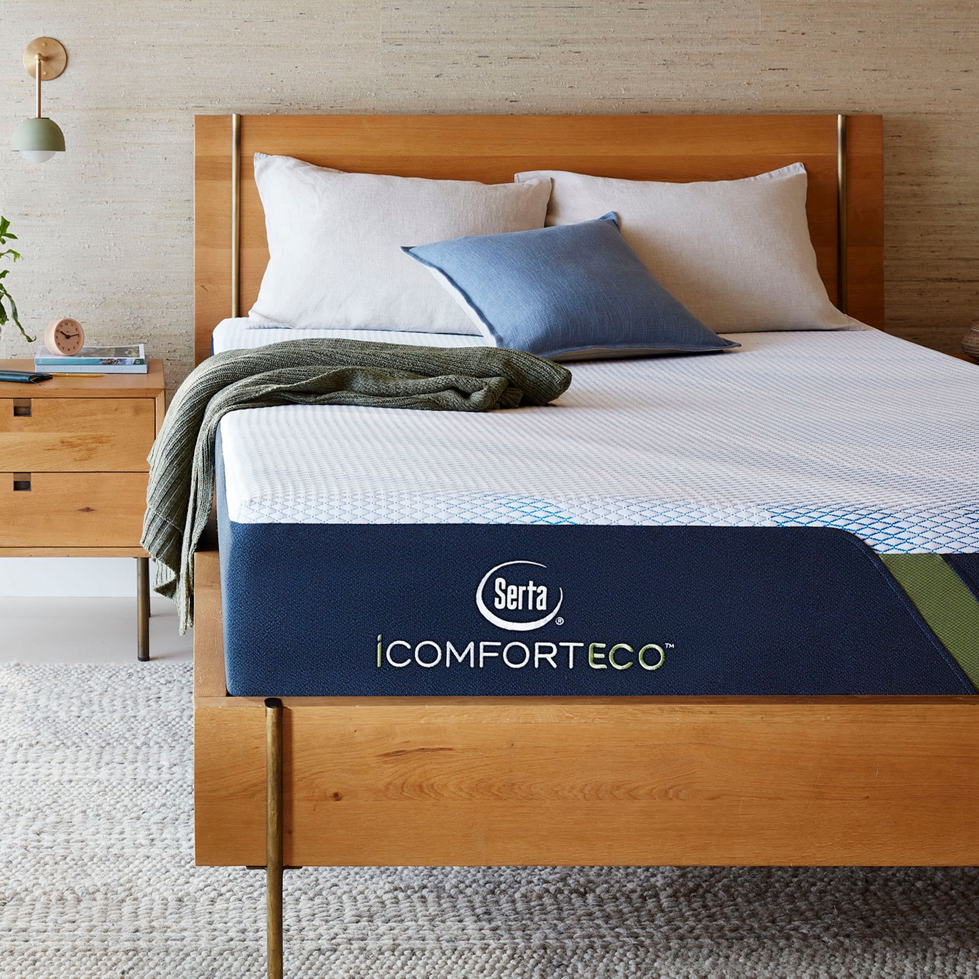 Serta iComfortECO Foam Plush Mattress · Mattress Warehouse