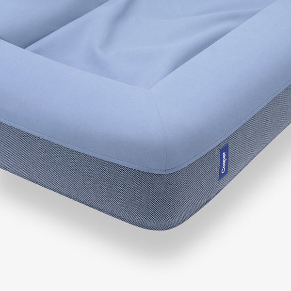 Casper Dog Bed Blue Corner Detail