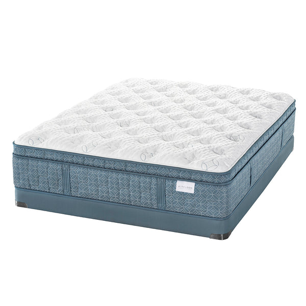 Aireloom Arpeggio Plush Mattress On Low Profile 5" Box Spring