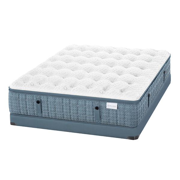 Aireloom Symphony Plush Mattress On A Low Profile 5" Box Spring