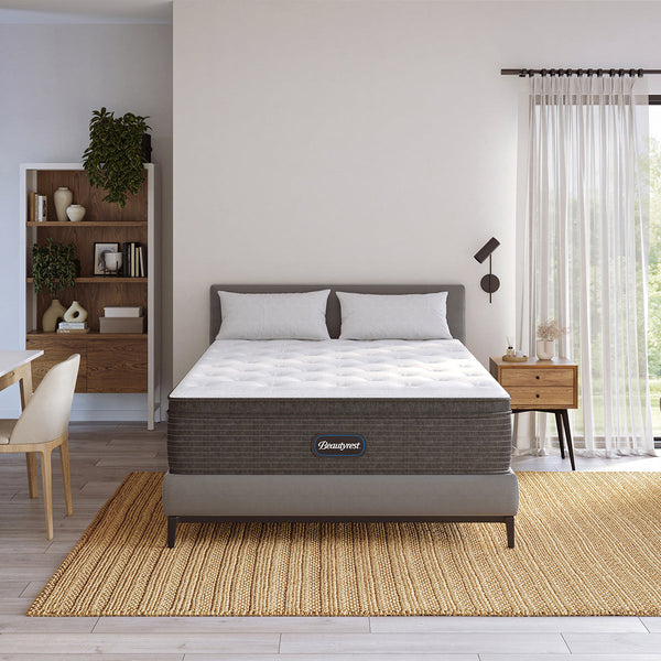 Beautyrest Elements Chesapeake Plush Pillow Top Mattress In Bedroom