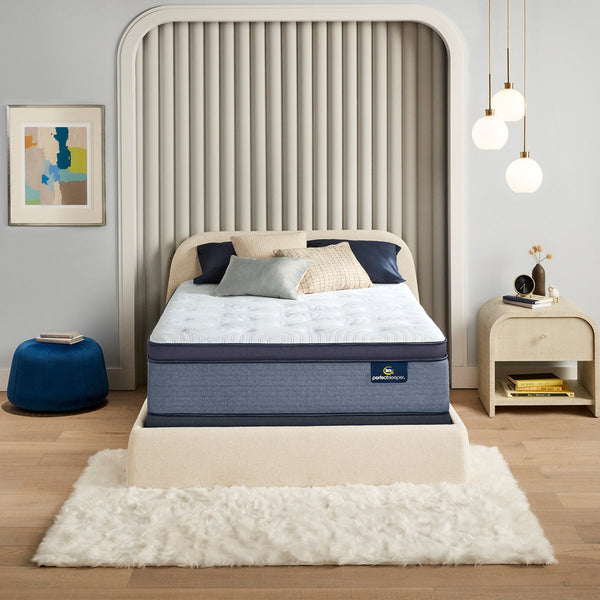 Serta Perfect Sleeper Castara Mattress In Bedroom Front View