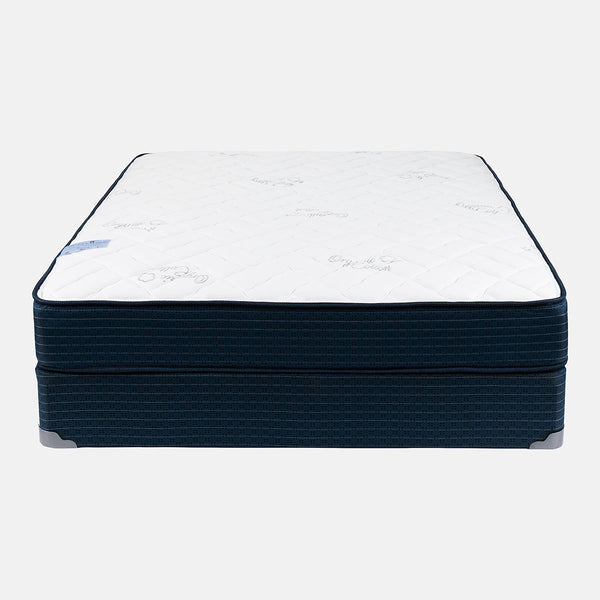 Cheswick Manor Northridge Mattress On Box Spring Front View