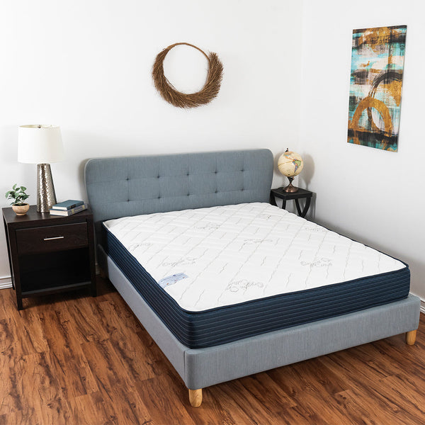 Cheswick Manor Northridge Mattress On Bed Frame In Bedroom