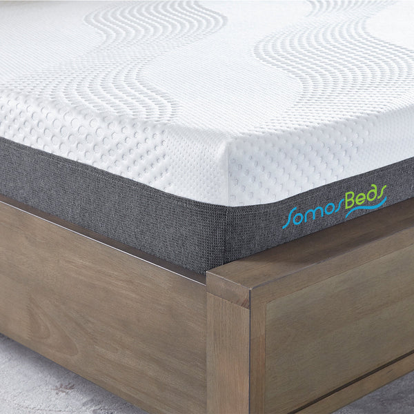 Elegance Memory Foam Mattress by SomosBeds Fabric Corner Detail