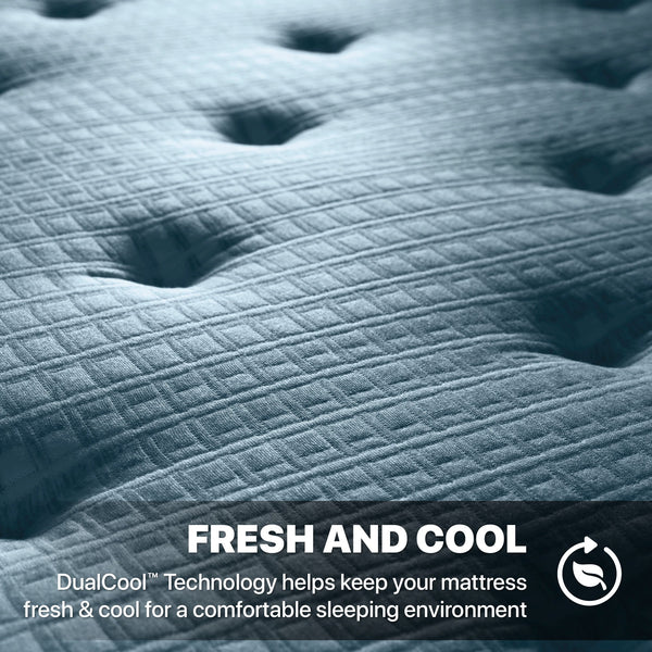 Beautyrest Silver® BRS900 Medium Firm Mattress DualCool Technology