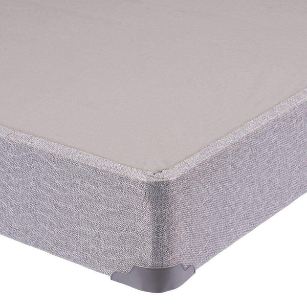 Mattress Tech Grey Box Spring Foundation Corner Detail