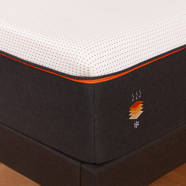 Nectar Premier Copper Memory Foam Mattress Corner Detail