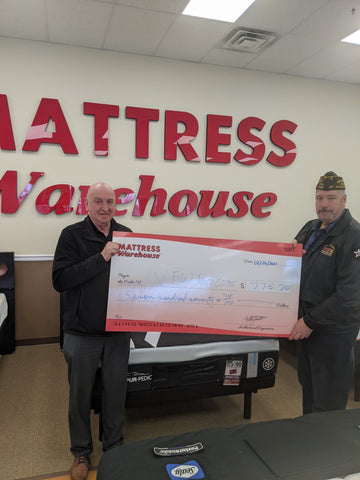 Mattress Warehouse fundraiser to support local community