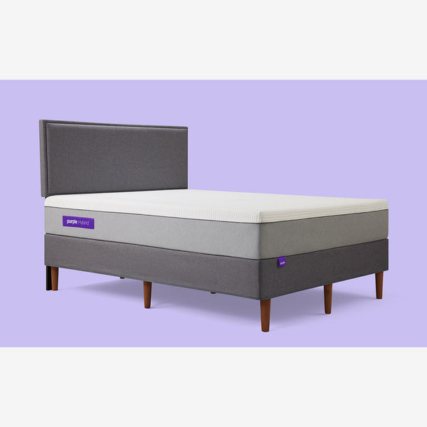 The Purple Hybrid Mattress On Foundation