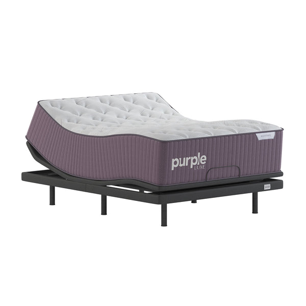 Purple Rejuvenate Mattress on adjustable base