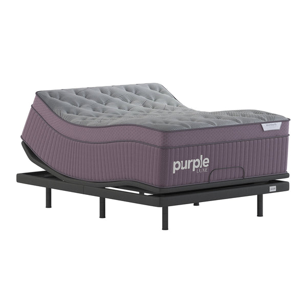 Purple Rejuvenate Premier Mattress on adjustable base