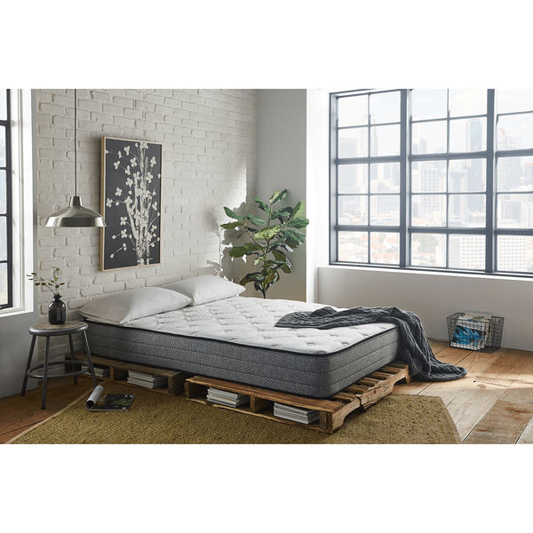 Sleep Inc. by Corsicana 10" Hybrid Mattress In Bedroom Dressed