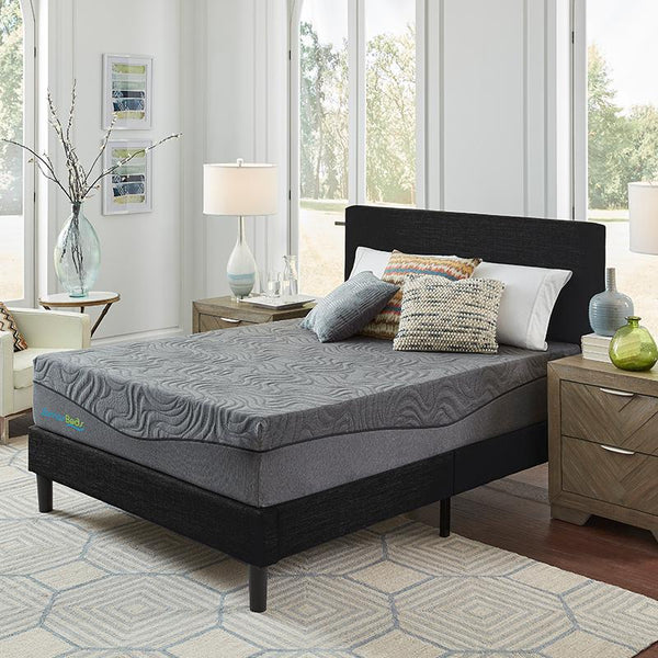 SomosBeds Traverse Mattress On Bed Frame In Bedroom