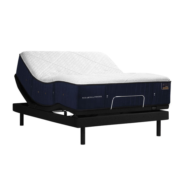 Stearns & Foster Hepburn Luxury Plush Mattress on an Adjustable Base