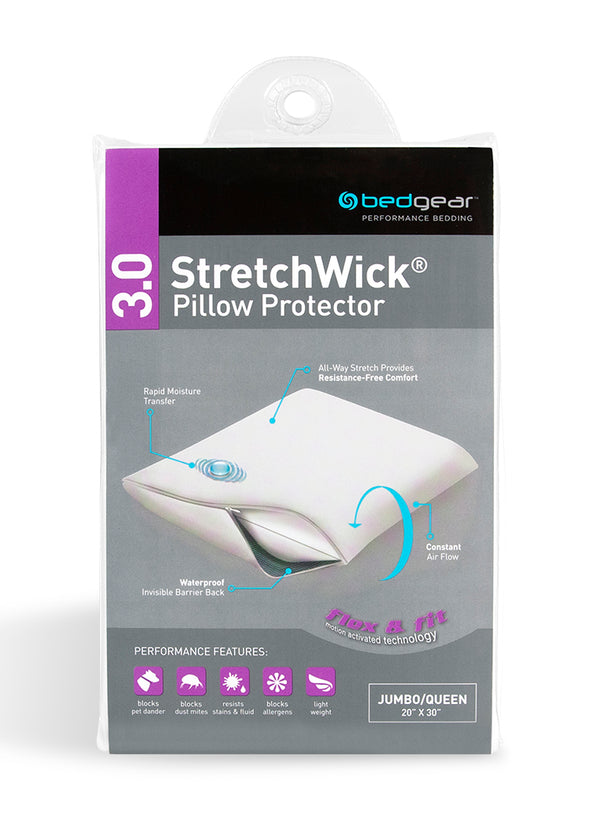 Bedgear Stretchwick Performance Pillow Protector - Image 3