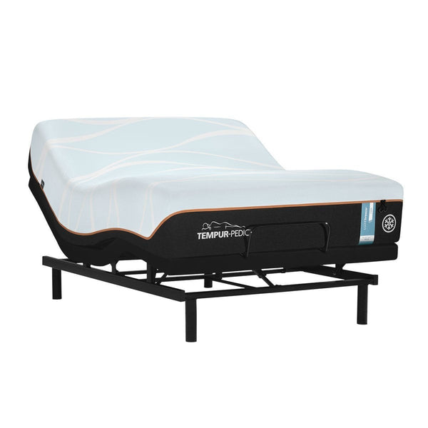 TEMPUR-LUXEbreeze FIRM MATTRESS ON AN ADJUSTABLE BASE